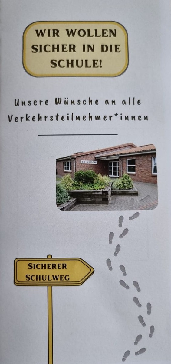 POL-STD: Aktion &quot;Sicherer Schulweg&quot; in Haddorf