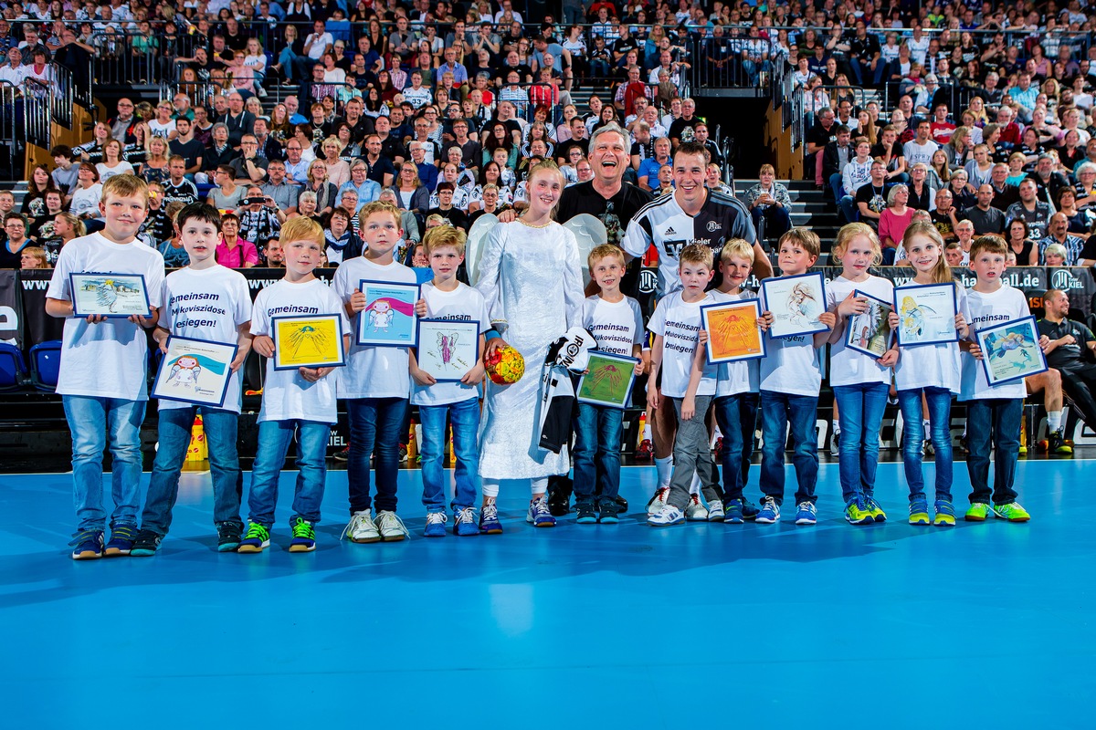 Zehn Jahre beim THW Kiel - Zehn Jahre als Botschafter des Mukoviszidose e.V.