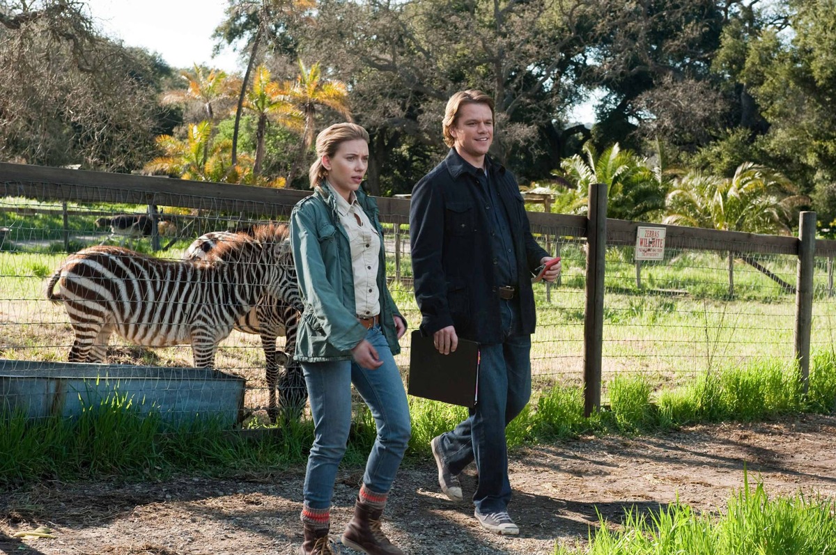 Erstklassiges Konsumklima: &quot;Wir kaufen einen Zoo&quot; mit Matt Damon und Scarlett Johansson am 10. August 2014 auf ProSieben (FOTO)