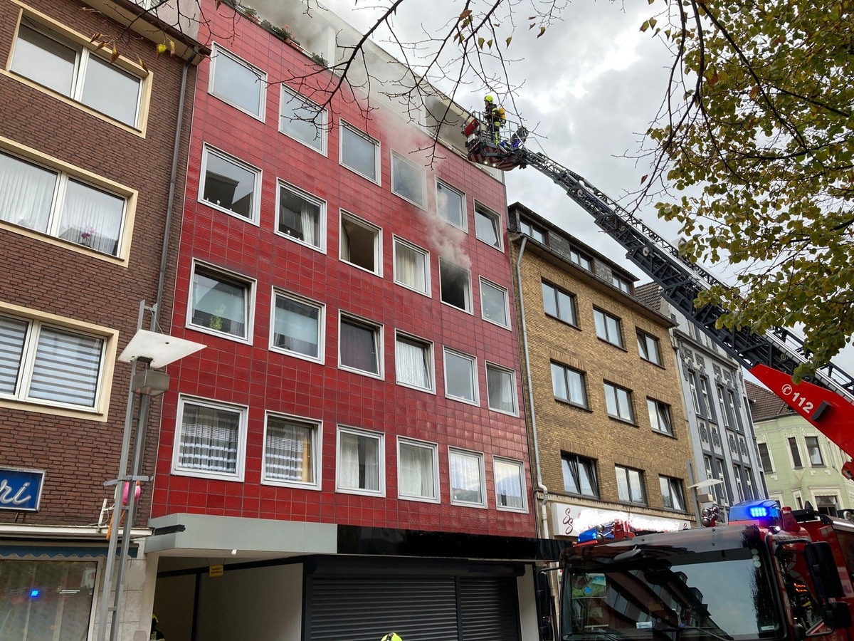 FW-OB: Küchenbrand