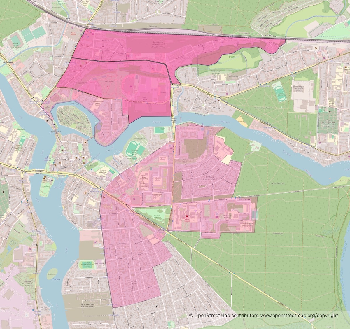 Glasfaser für Berlin im Ortsteil Köpenick