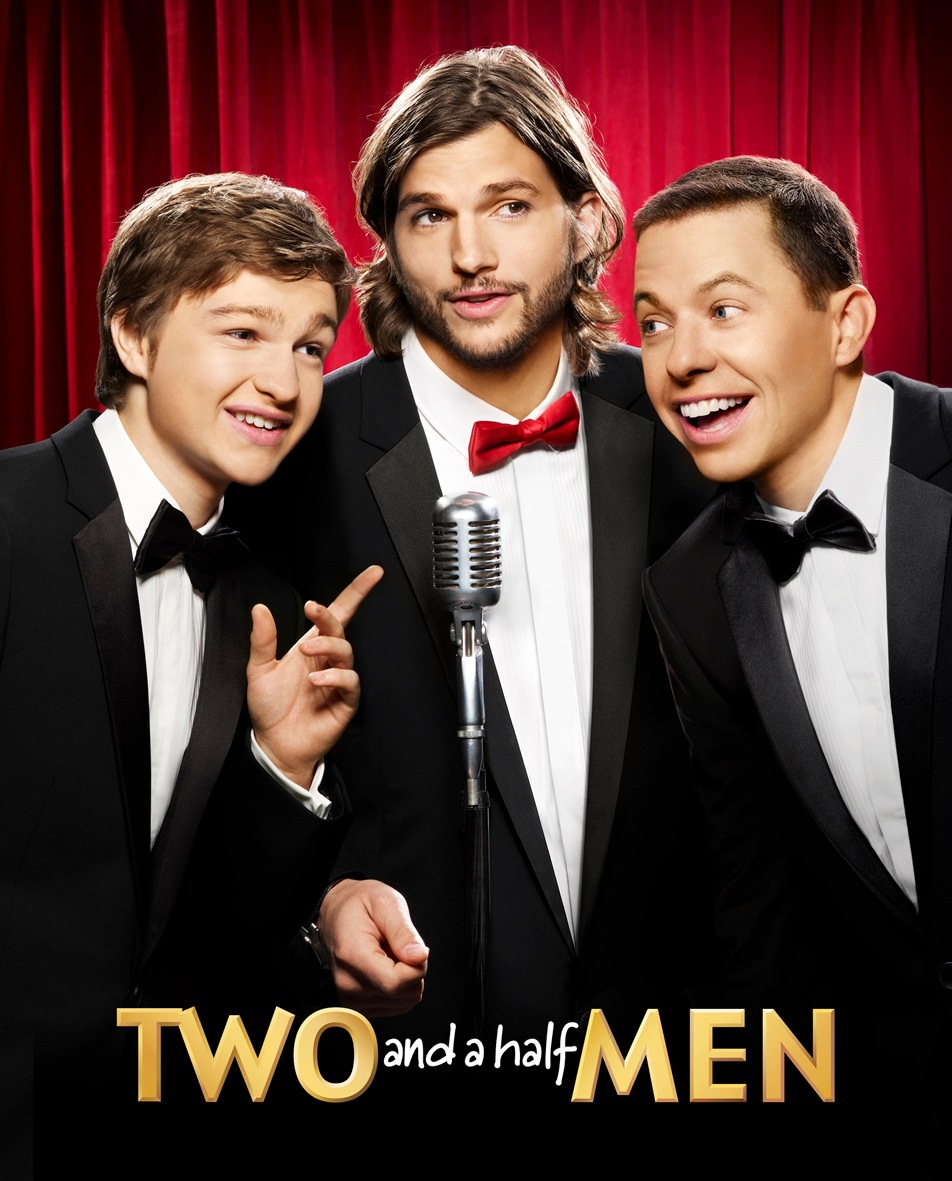 Splitterfasernackt! Ashton Kutcher zieht in die Zweieinhalb-Männer-WG ein: die neunte Staffel &quot;Two and a Half Men&quot; ab 10. Januar auf ProSieben (mit Bild)