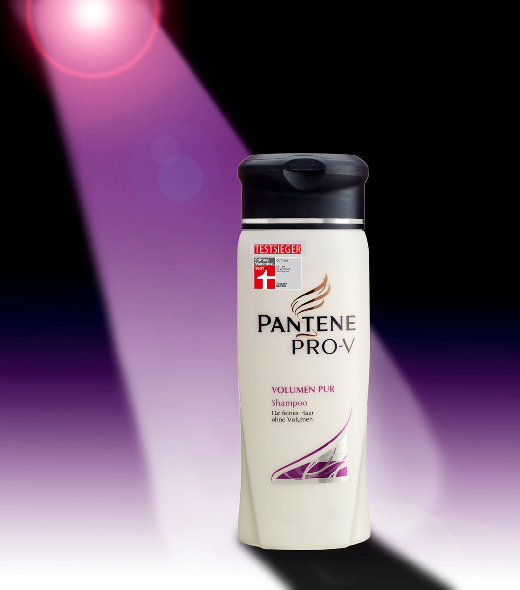 Pantene Pro-V liegt vorne! / Das Pantene Pro-V Volumen Pur Shampoo ist Testsieger der Stiftung Warentest