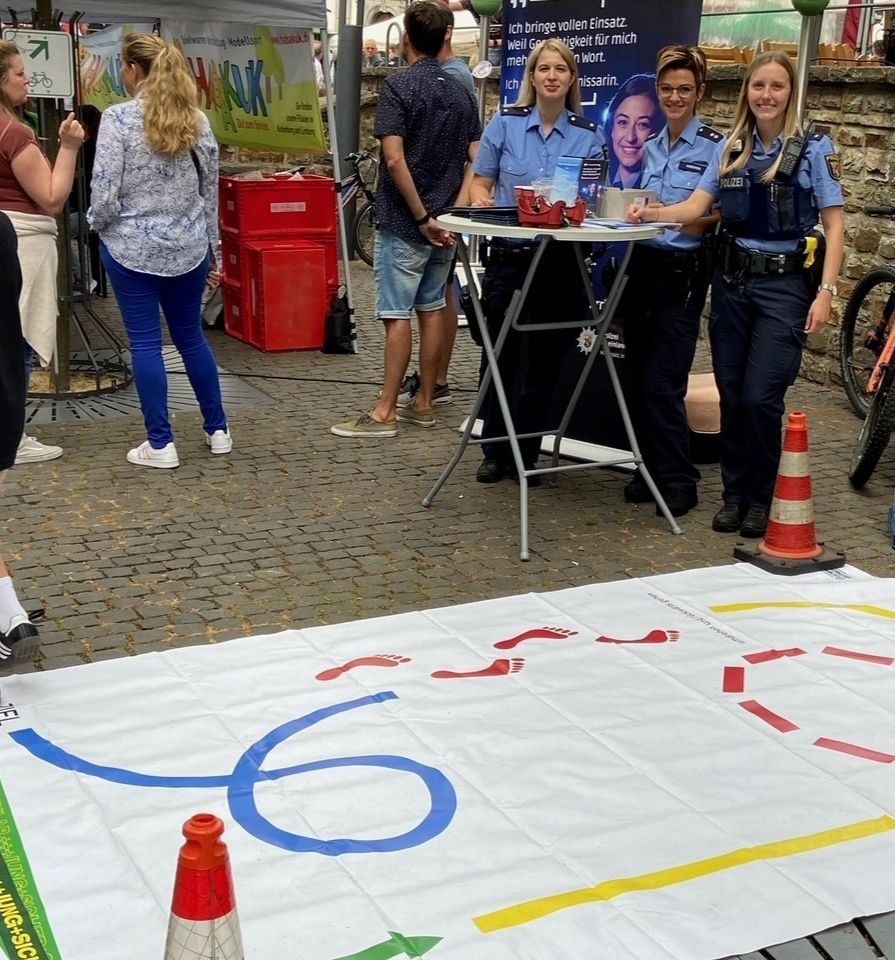 POL-PDMT: Polizei-Informationsstand am Hachenburger Sommerfest war gut besucht