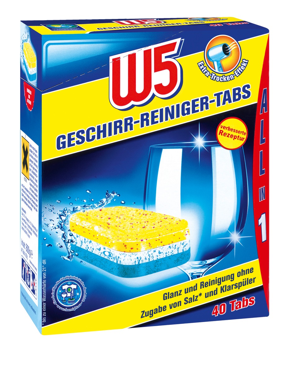 Geschirr-Reiniger-Tabs von Lidl bei Stiftung Warentest: Testsieger und deutlich günstiger als Markenprodukte (BILD)