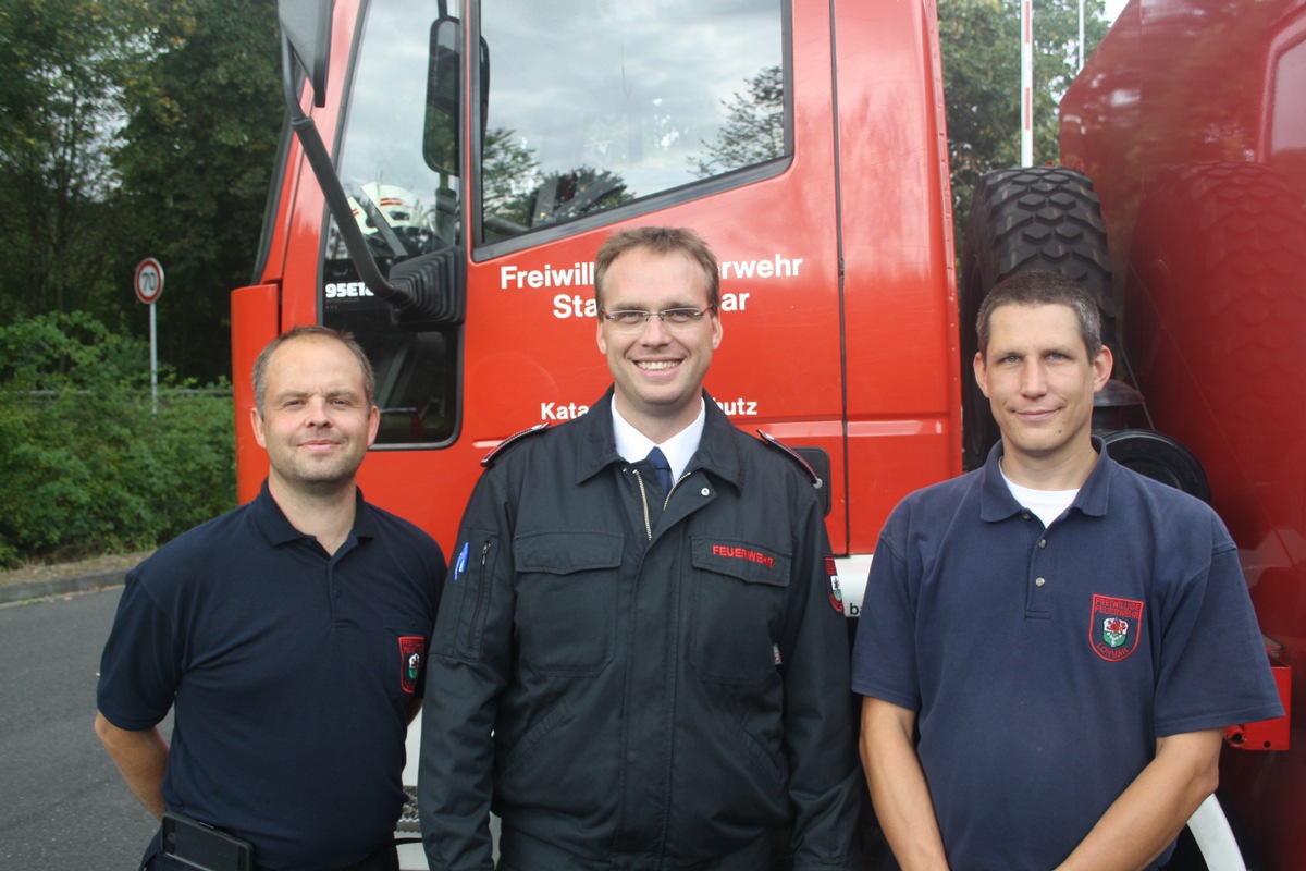 FW-Lohmar: Führungswechsel im Löschzug Wahlscheid