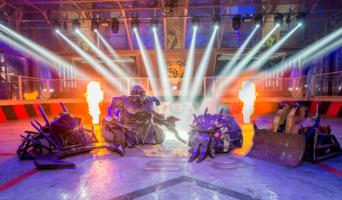 Der Kampf der Maschinen ist zurück! kabel eins zeigt &quot;Robot Wars 2016&quot;, kommentiert von Frank Buschmann