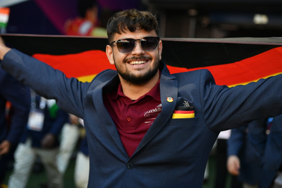 WorldSkills 2024: Deutschland holt die Silbermedaille / Jason Scherer ist Vize-Weltmeister der Fahrzeuglackierer