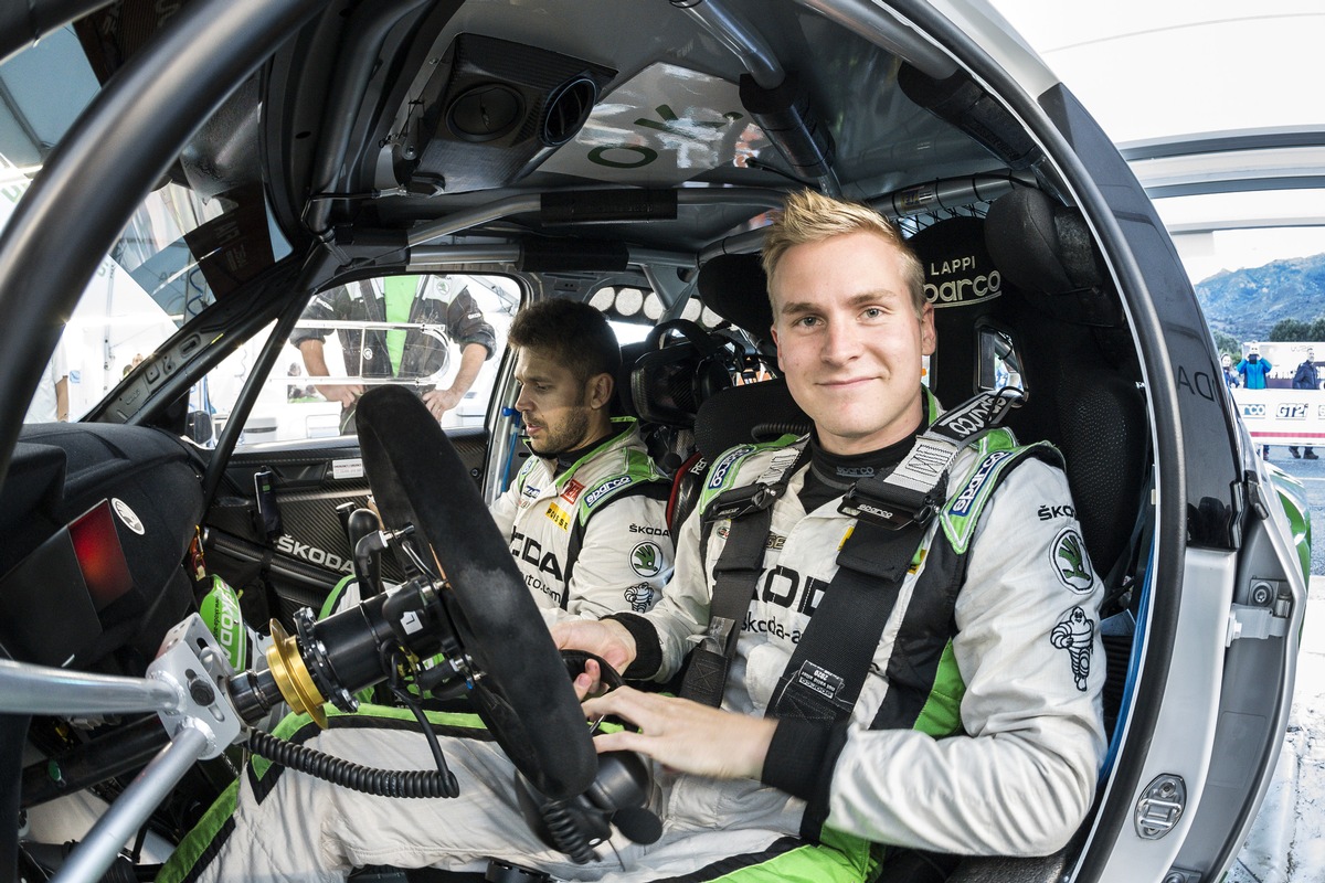 Platz zwei auf Korsika: Lappi setzt SKODA Erfolgsserie in der Rallye-WM fort (FOTO)