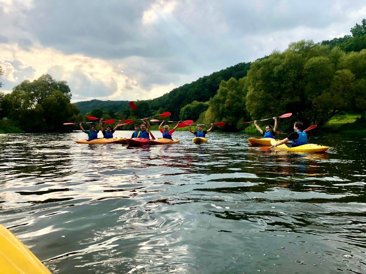 Uni in Bewegung am 21. Juni mit viel Wassersport