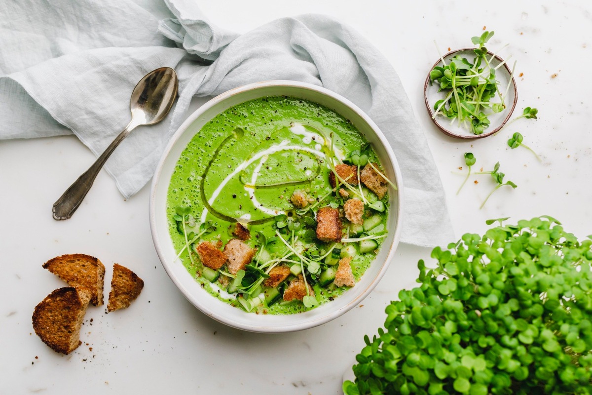 Themenvorschlag: Microgreens - Sommer Superfood + Gazpacho Rezept