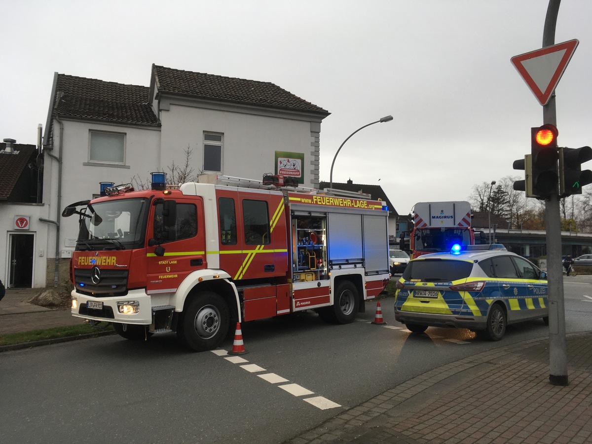 FW Lage: ABC 2 / Gasgeruch im Gebäude - 21.11.2020 - 08:50 Uhr