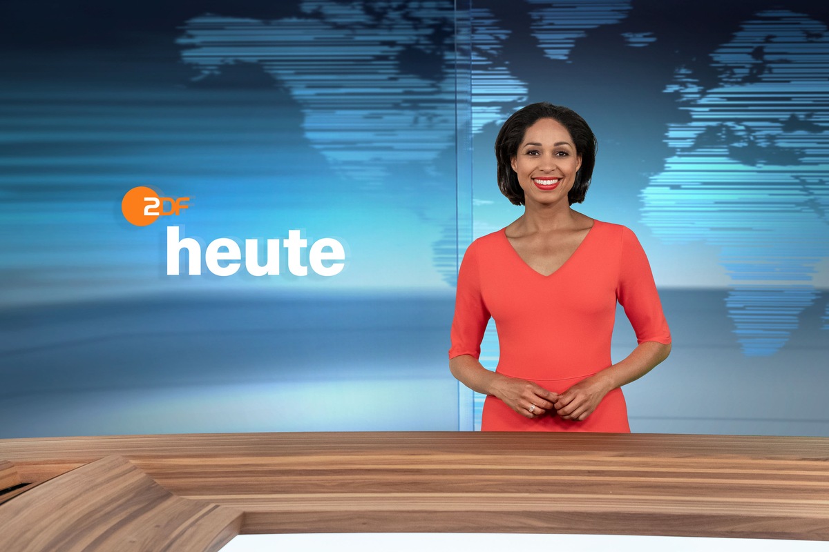 Erste 19.00-Uhr-&quot;heute&quot;-Ausgabe mit Jana Pareigis im ZDF