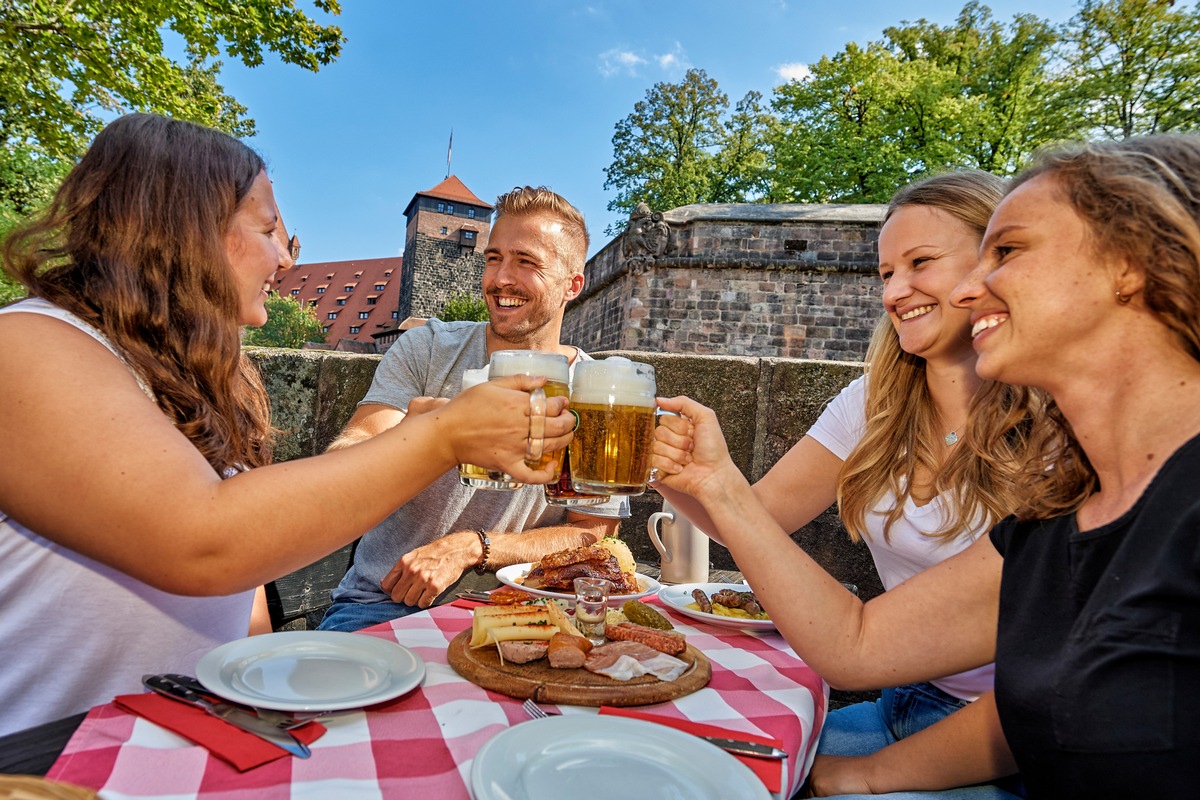 Kulinarisches #Stadtglück in Nürnberg: Picknick im Grünen, lauschige Biergärten und kulinarische Fahrradtour