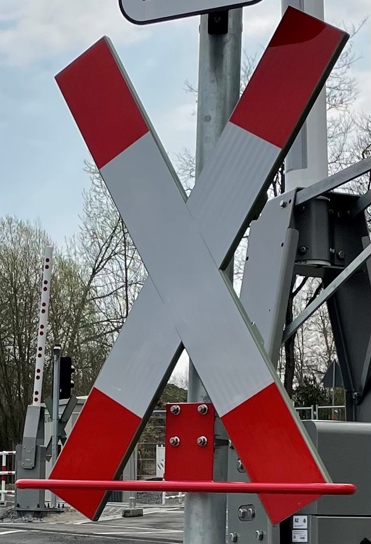 BPOL-KS: Bahnübergang blockiert