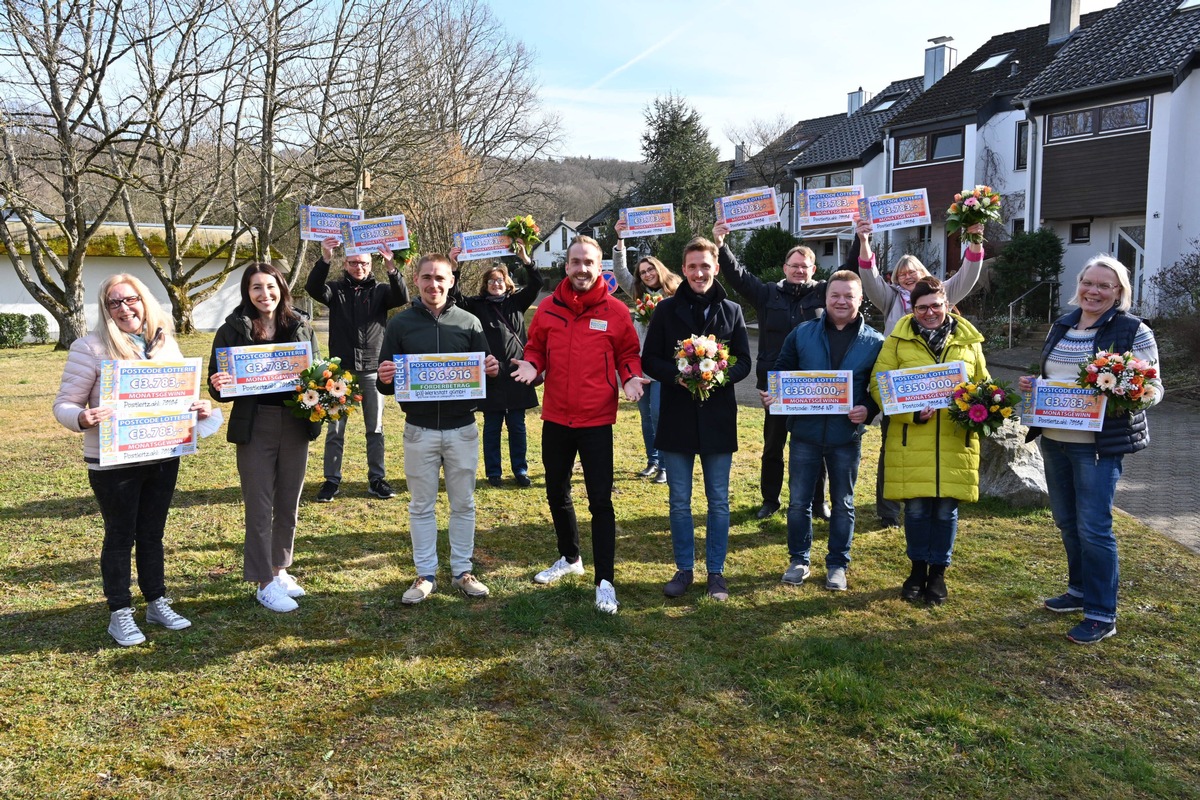 Postcode Lotterie-Glück in Gundelfingen und Heuweiler: Nachbar*innen gewinnen 1,4 Millionen Euro