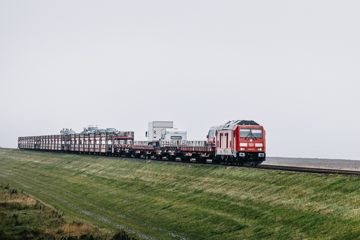 Unterwegs an der winterlichen Nordseeküste