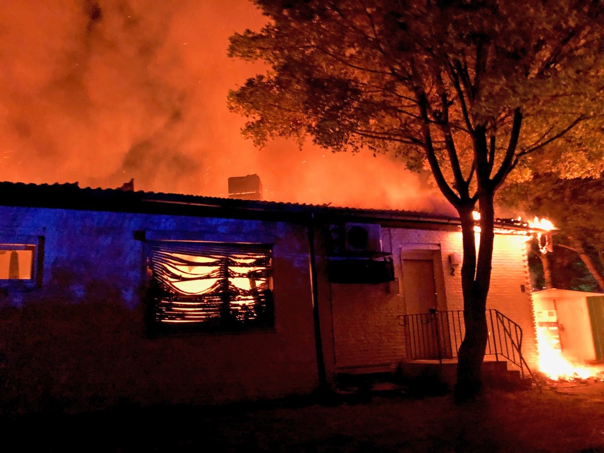 POL-ME: Nach Brand eines Vereinsheims: Belohnung für Hinweise ausgelobt - Ermittlungen dauern an! - Ratingen - 2008105