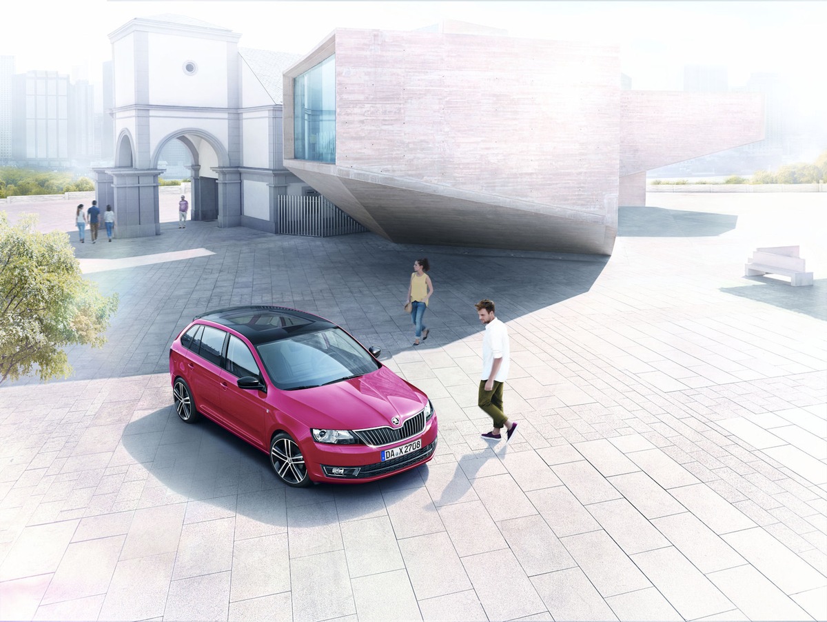 SKODA Rapid Spaceback als umfangreich ausgestattete Sonderedition Style+ (FOTO)