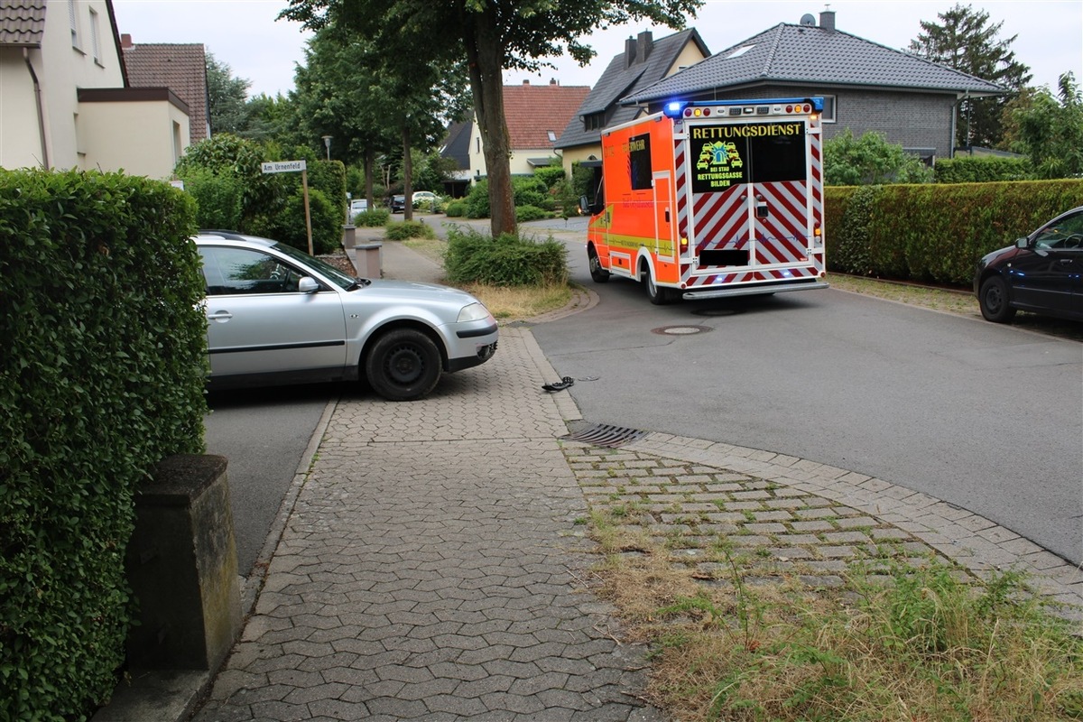 POL-MI: Sechsjähriger Fahrradfahrer bei Verkehrsunfall verletzt