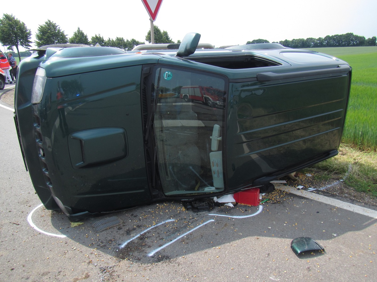 POL-PDWO: Verkehrsunfall mit Personenschaden