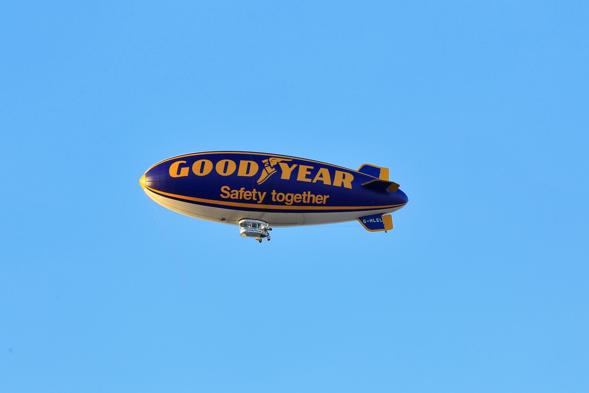 Goodyear Blimp kommt nach Deutschland - im Dienste der Sicherheit auf den Strassen / Gemeinsame Verkehrsicherheitsaktion von Goodyear, Deutsche Verkehrswacht und AvD (mit Bild)