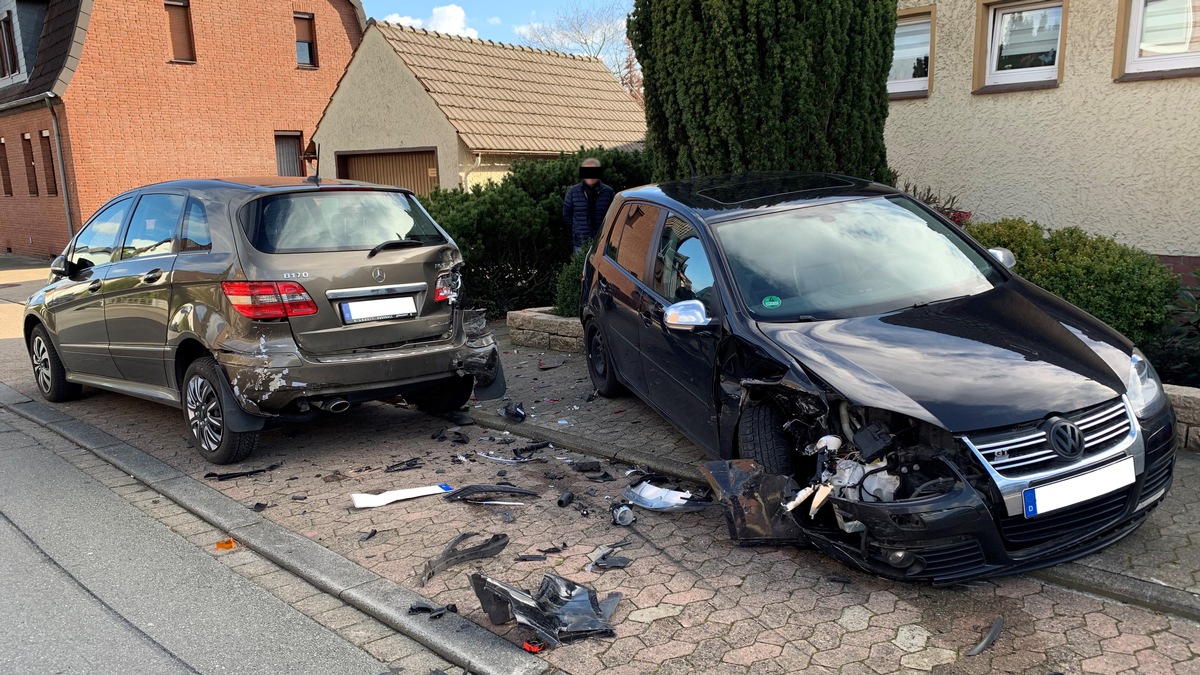 POL-WOB: Vorsfelde: Erheblich alkoholisierter Unfallfahrer flüchtet von Unfallstelle