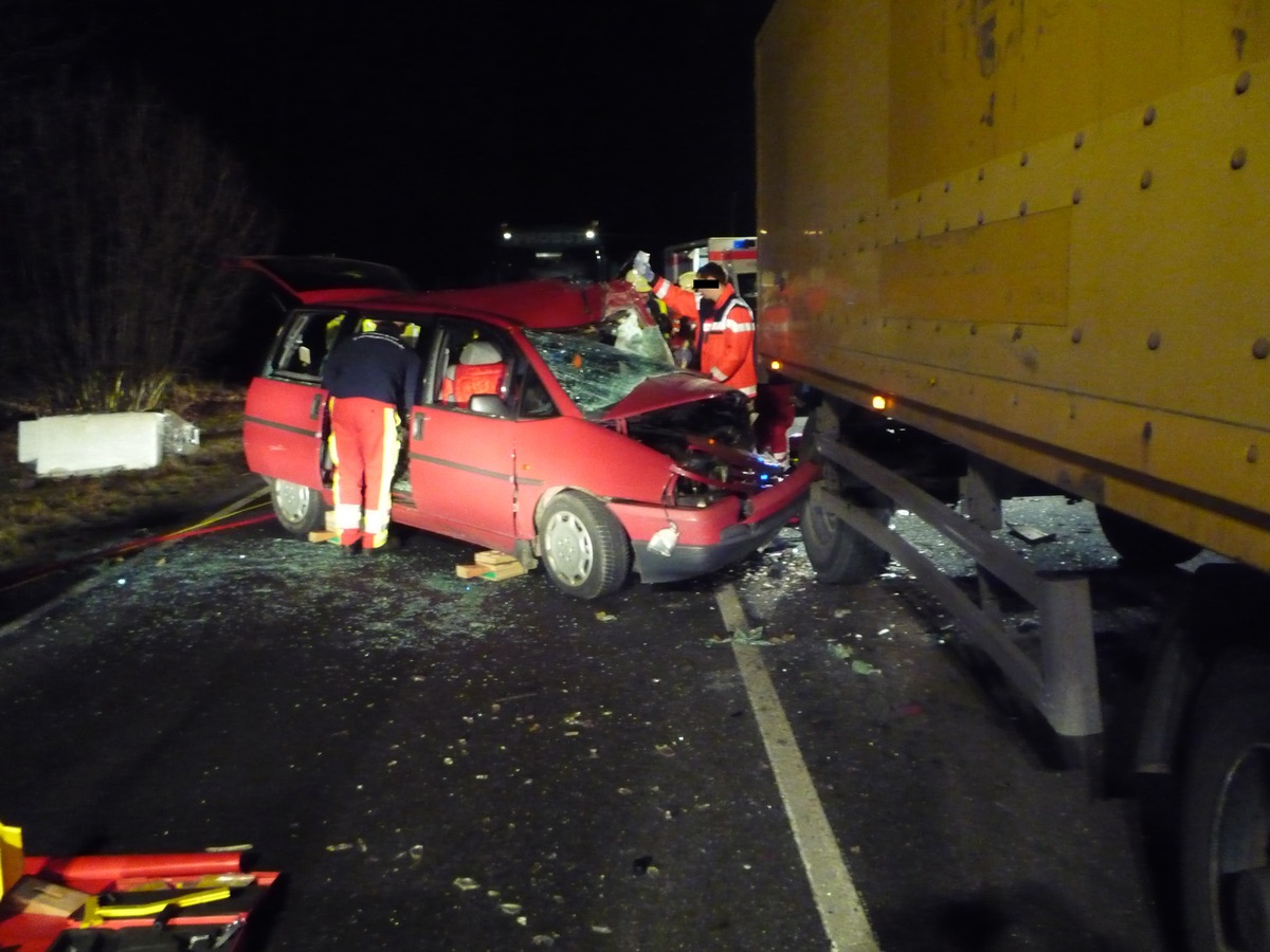 POL-NOM: Verkehrsunfall mit schwerverletzter Person