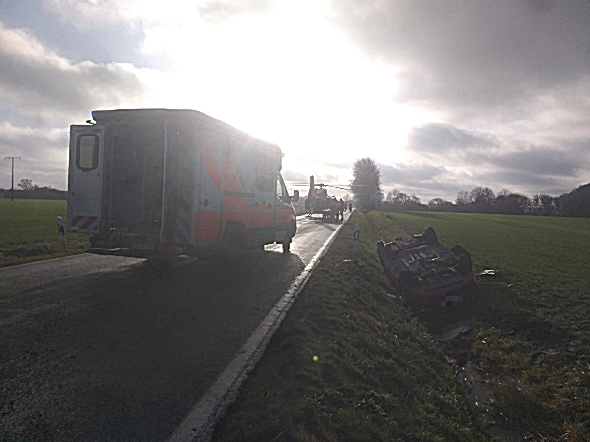 POL-HST: Schwerer Verkehrsunfall bei Niepars