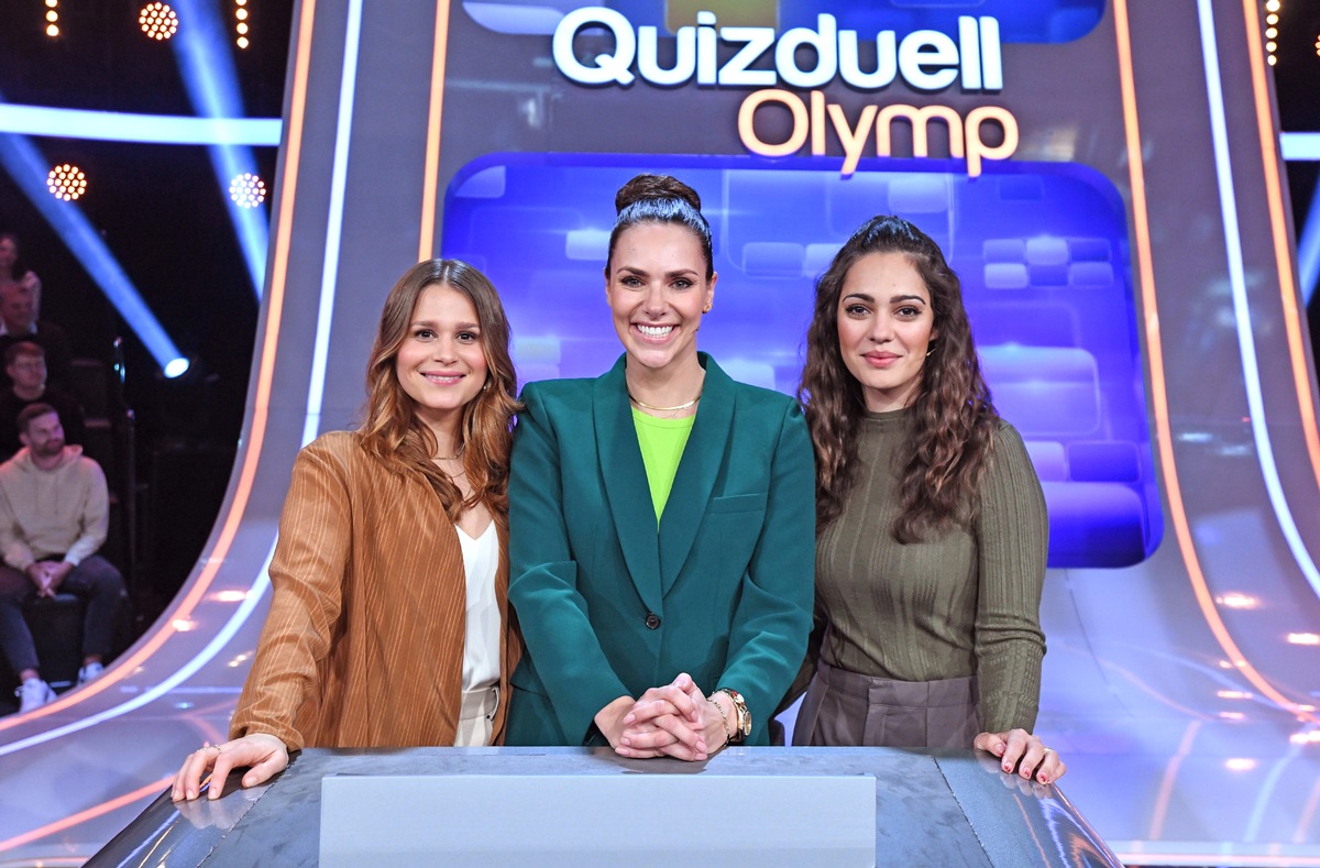 Shooting-Stars gegen den &quot;Quizduell-Olymp&quot;: Cristina do Rego und Nilam Farooq zu Gast bei Esther Sedlaczek am Freitag, 3. Februar, 18:50 Uhr im Ersten