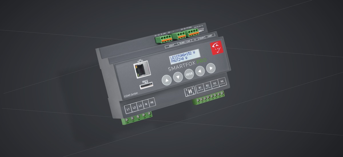 Mit dem intelligenten SMARTFOX Pro Energiemanagementsystem verwerten Sie Ihre Photovoltaik-Überschussenergie bestmöglich, was Ihren Eigenverbrauch maßgeblich optimiert