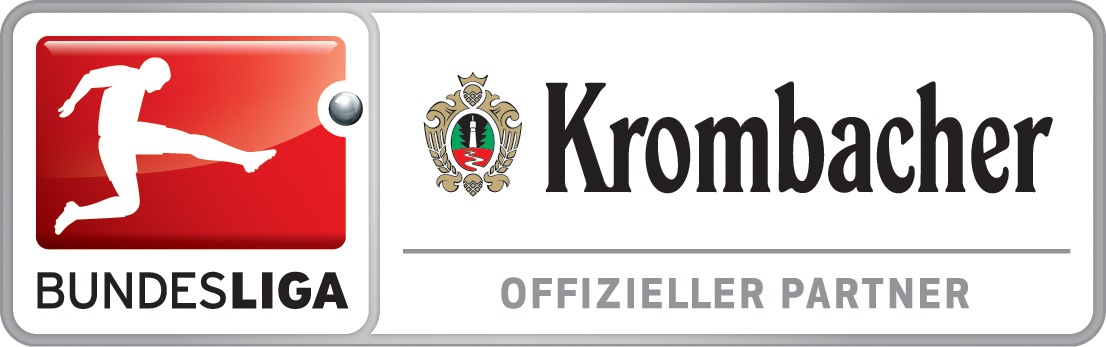 Krombacher Brauerei verlängert Vertrag mit der Deutschen Fußball Liga um vier weitere Jahre und bleibt &quot;Offizieller Partner der Bundesliga&quot; (BILD)