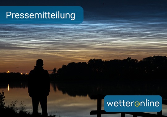 Leuchtende Nachtwolken - Magischer Silberschleier am Nordhimmel