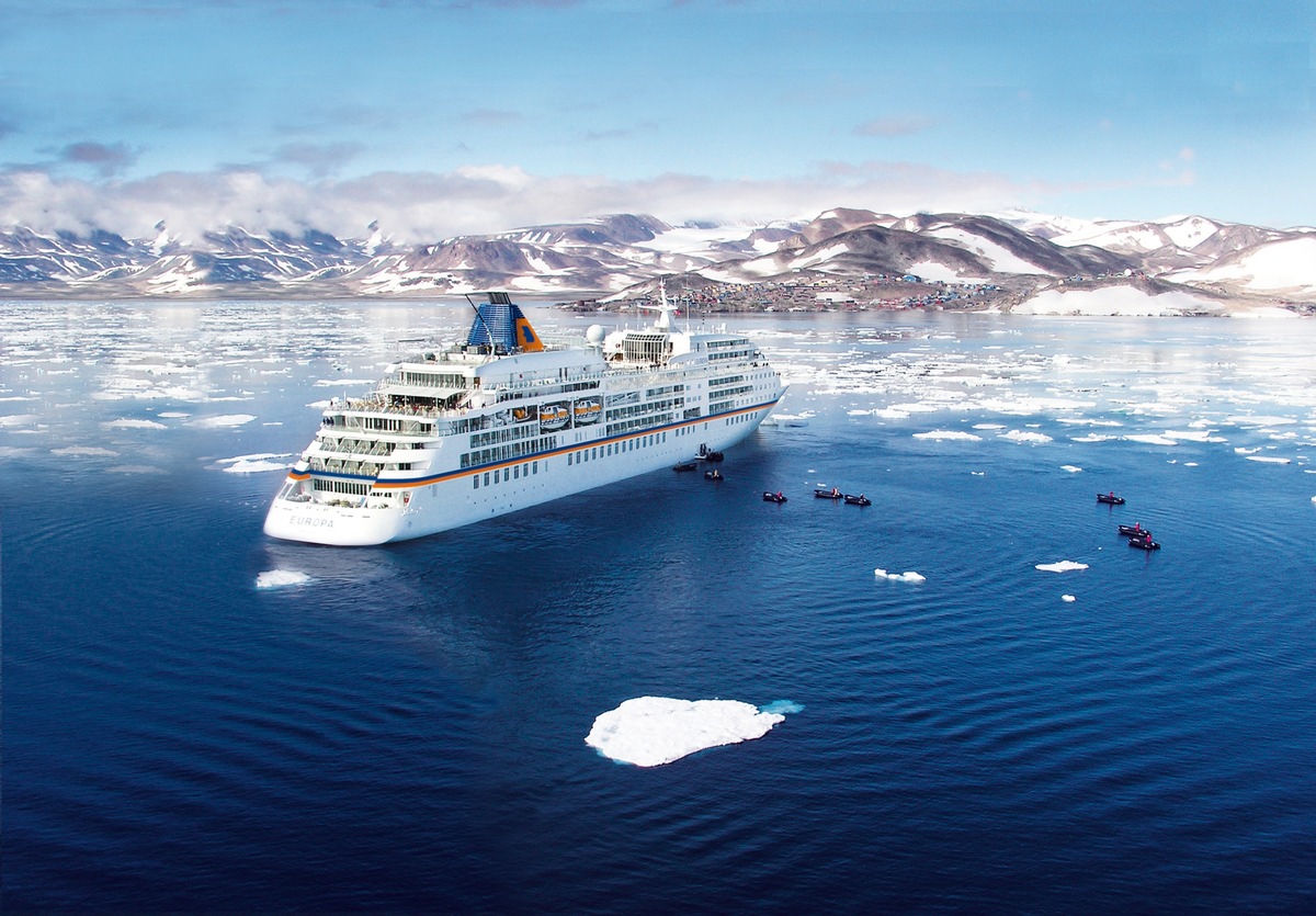 MS EUROPA: Olympia und Expedition light im Nordpolarmeer (BILD)