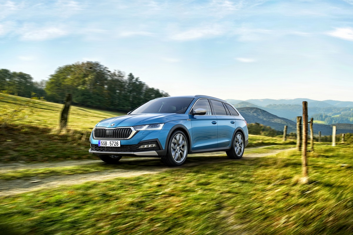 Die nächste Abenteurer-Generation: SKODA OCTAVIA SCOUT feiert Bestellstart