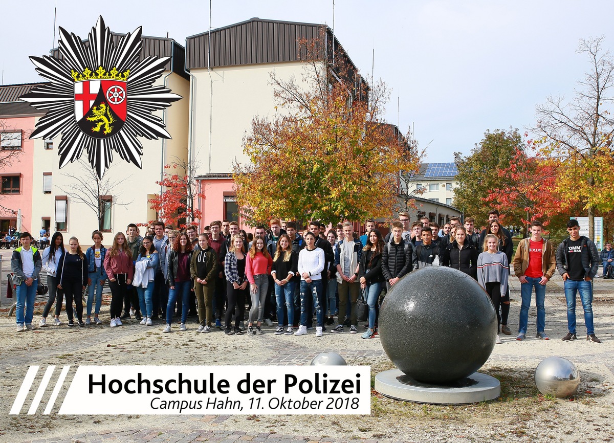 HDP-RP: Schülerpraktikantinnen und -praktikanten erleben einen abwechslungsreichen Tag an der Hochschule der Polizei