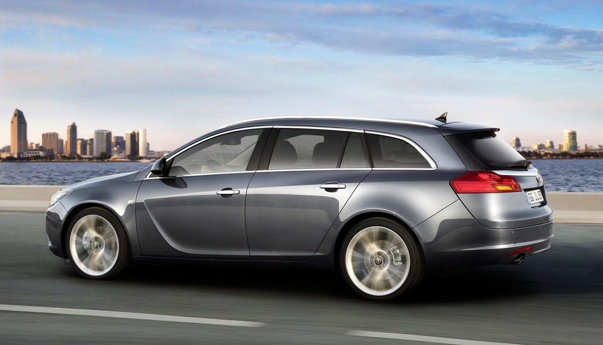 Der neue Opel Insignia Sports Tourer - Kombi im Sportdress