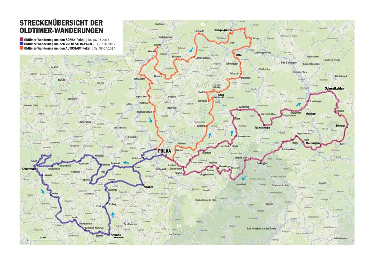 Ab durch die Mitte: ADAC Deutschland Klassik 2017 im Herzen der Bundesrepublik