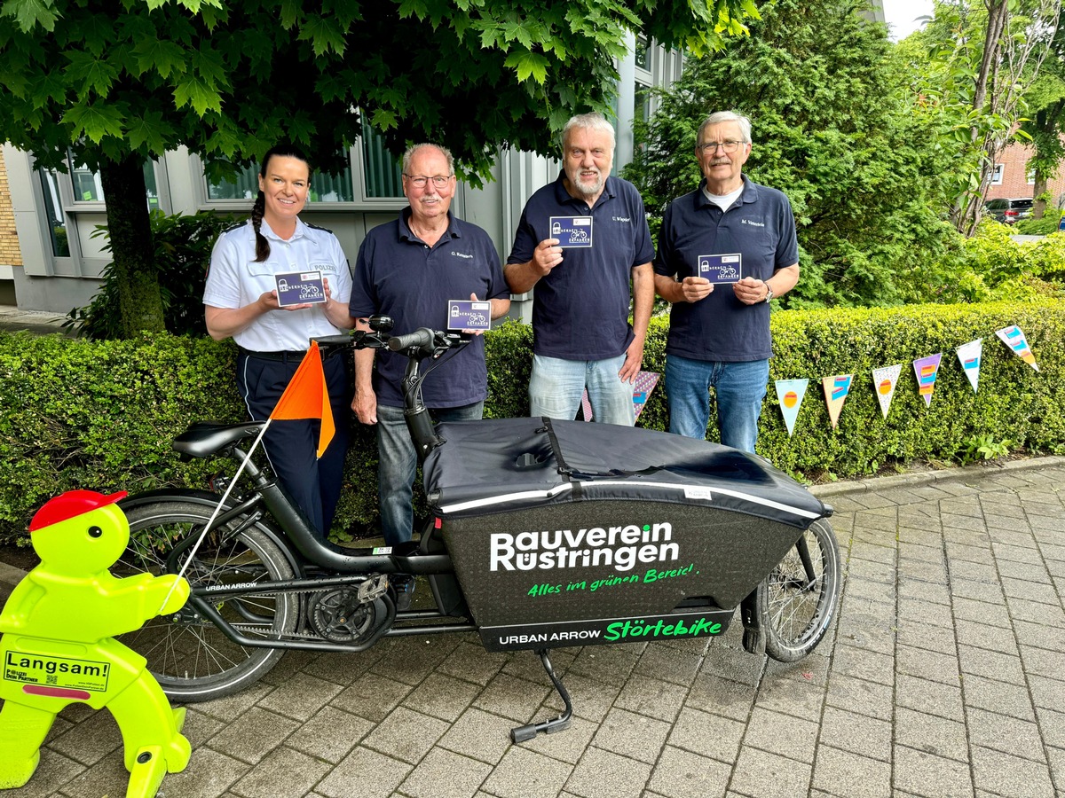 POL-WHV: Einladung: PI Wilhelmshaven/Friesland und VKP informieren über den Start des gemeinsamen Konzeptes &quot;Sicherheit erfahren - gesund und sicher älter werden&quot; - Radtour am 19.06.2024