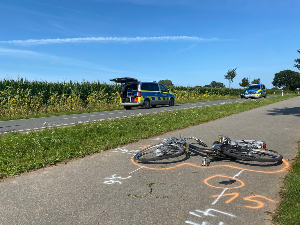 POL-KLE: Goch-Kessel- Verkehrsunfall / Radfahrerin tödlich verletzt