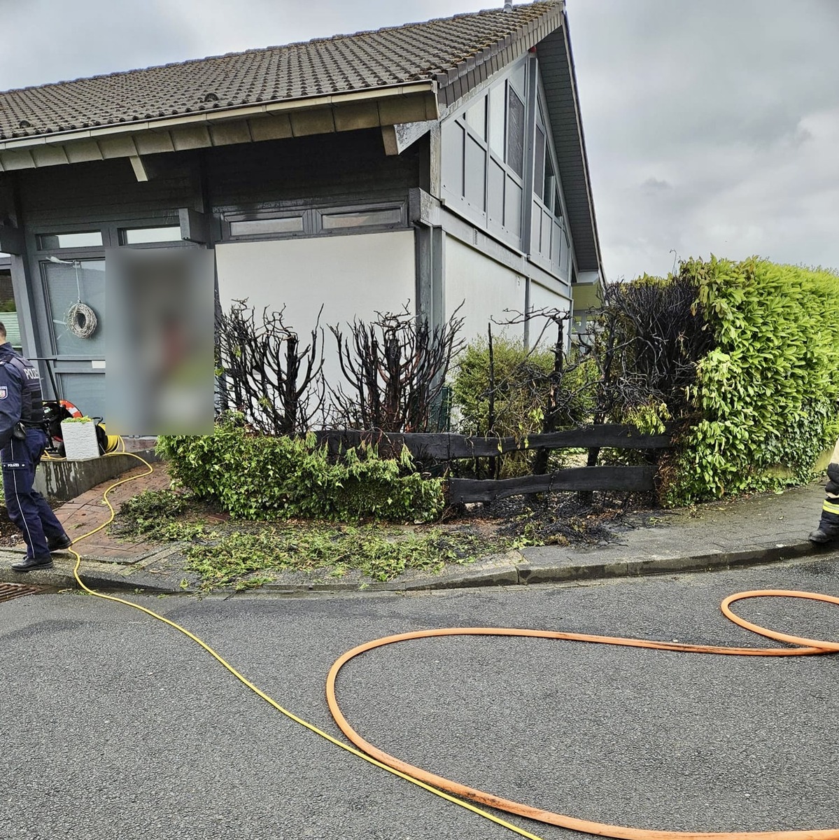 FW Xanten: Gemeldeter Zimmerbrand in Xanten