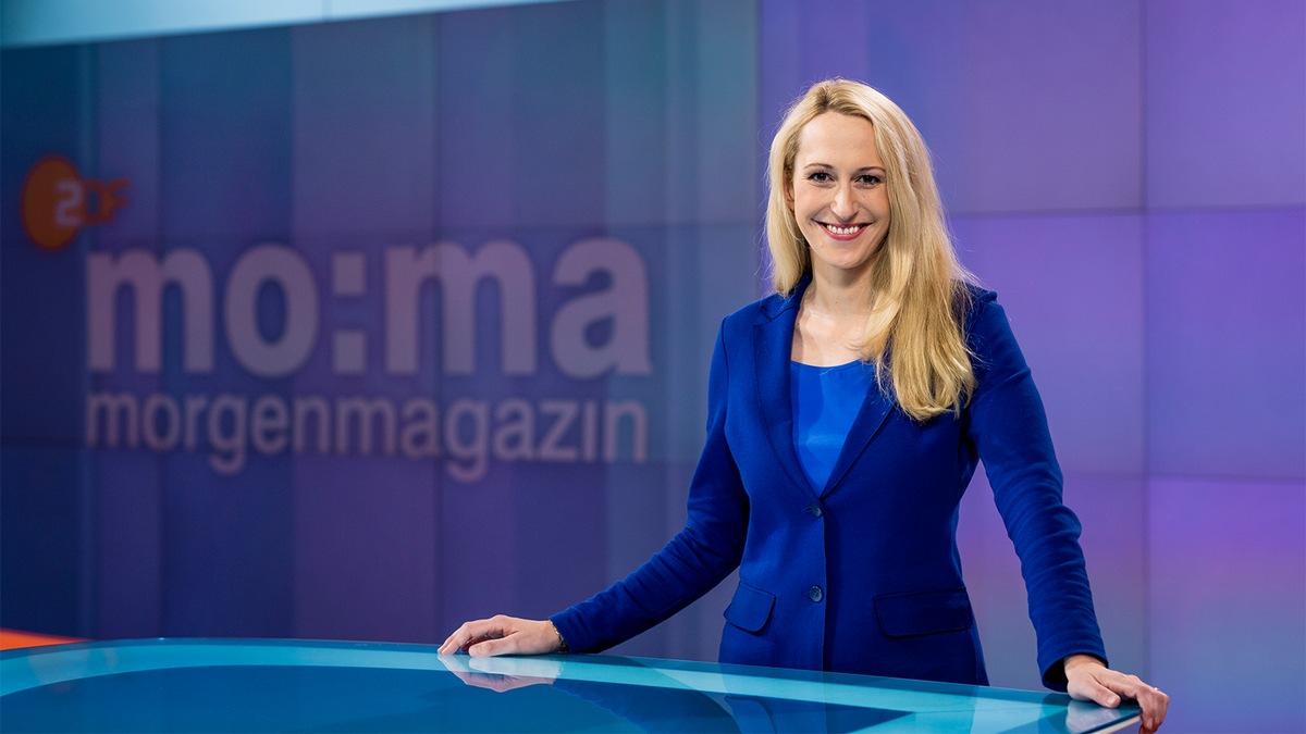 Neues Gesicht im &quot;ZDF-Morgenmagazin&quot; / Charlotte Potts verstärkt das Moderatorenteam (FOTO)