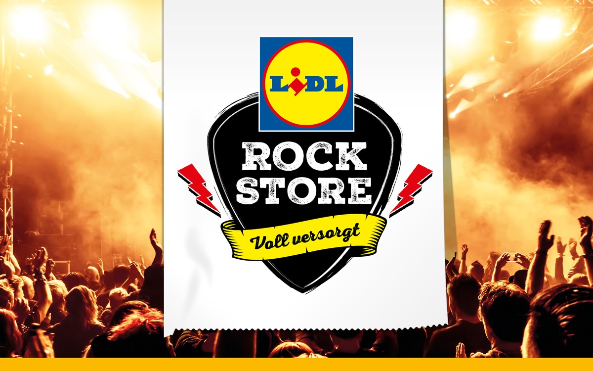 Voll versorgt abrocken: Lidl öffnet wieder seine legendären &quot;Lidl Rock Stores&quot; bei Rock am Ring und Rock im Park (FOTO)