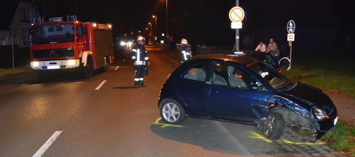 POL-NI: 24-Jährige nach Unfall schwer verletzt