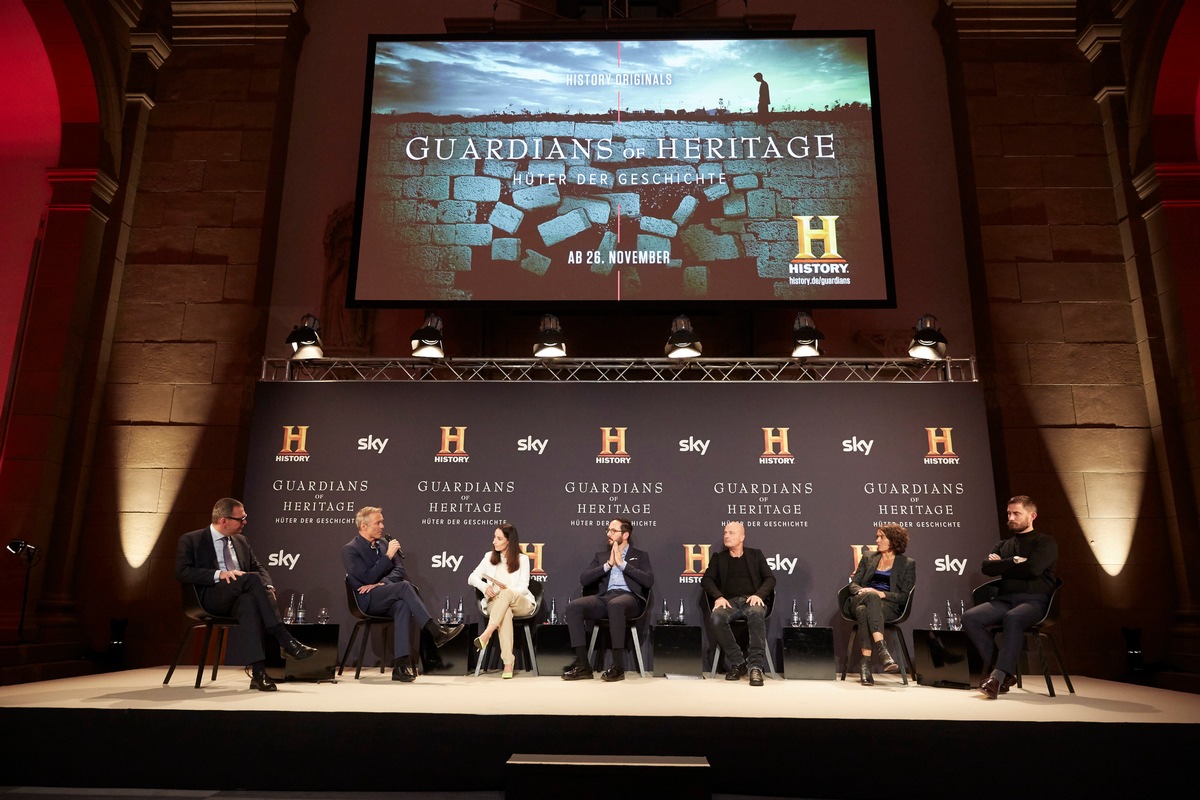 Glanzvolle Doku-Premiere auf der Museumsinsel: Hannes Jaenicke, Ulrike Folkerts, Christian Berkel und Clemens Schick präsentierten neue HISTORY-Eigenproduktion in Berlin (FOTO)