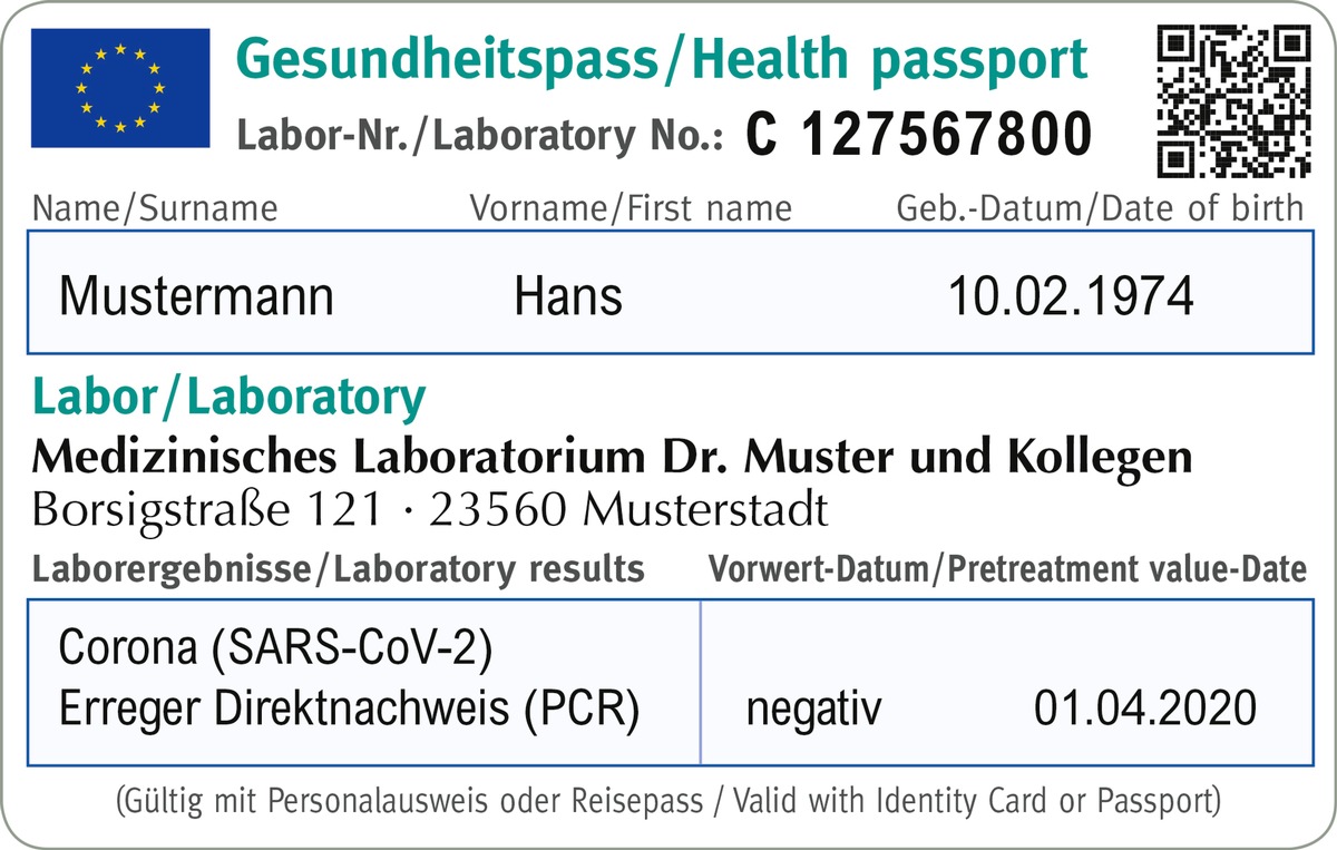 The Mediaform group of companies is working towards the launch of an EU Health Passport