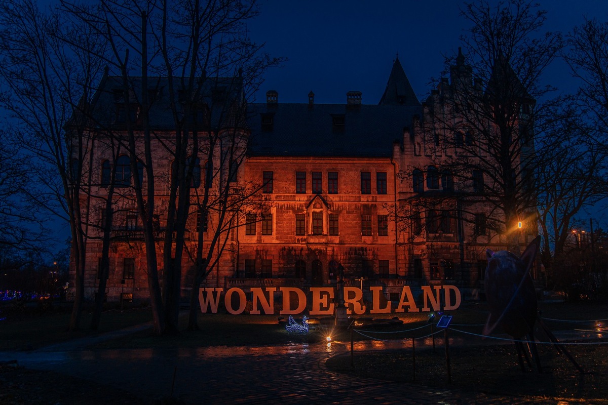 Große Eröffnung von Winterwonderland Nürnberg beim Schloss Faber Castell