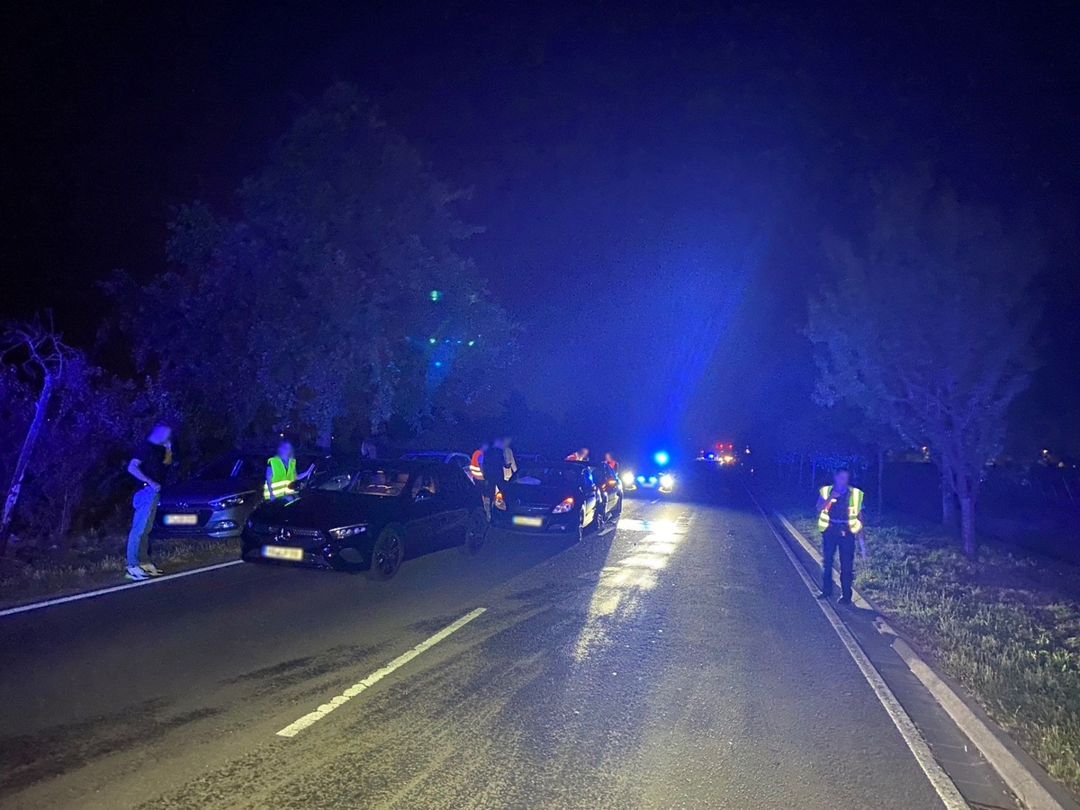 POL-PDNW: Bad Dürkheim - Auffahrunfall mit mehreren Verletzten