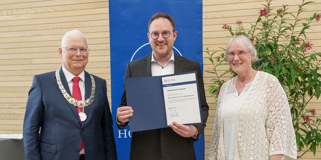 Hohenheimer Lehrpreis für exzellente Lehrende