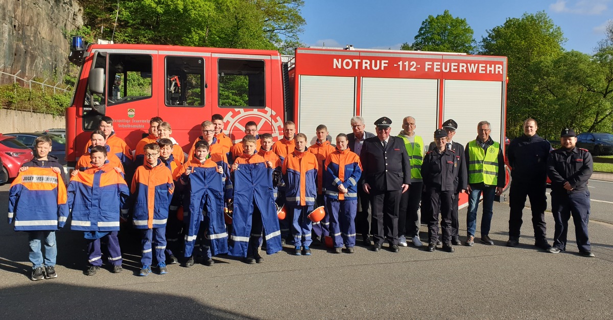 FW Schalksmühle: Herausragende Spende des Rotary Clubs für die Schalksmühler Jugendfeuerwehr